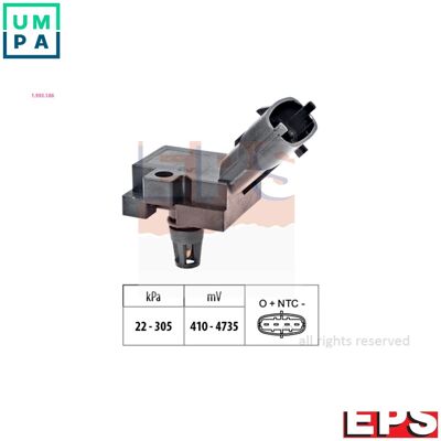 Bosch 1.993.186 Barometric Pressure Sensor - Pressure Measurement Bosch 1.993.186 Barometric Pressure Sensor - Pressure Measurement