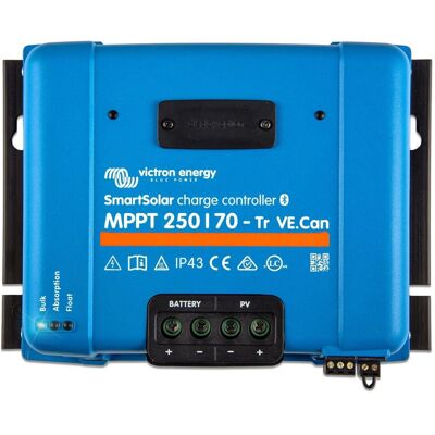 Victron Energy SmartSolar 250/70-Tr VE.Can Bluetooth Charge Controller - Solar Type Victron Energy SmartSolar 250/70-Tr VE.Can Bluetooth Charge Controller - Solar Type