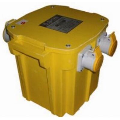 Deta 3300w Site Transformer 16a Twin Socket 110v Deta 3300w Site Transformer 16a Twin Socket 110v