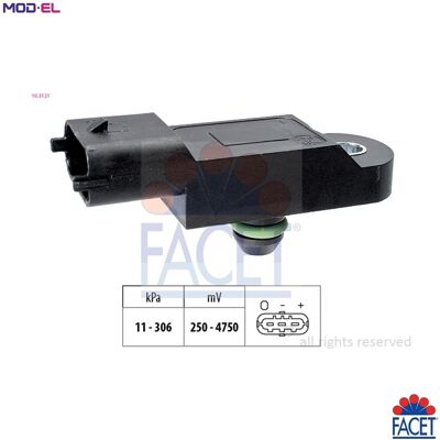 Facet 10.3121 - Air Pressure Sensor, Height Adaptation Facet 10.3121 - Air Pressure Sensor, Height Adaptation
