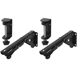 2pcs Under Desk Keyboard Tray Foldable Brackets With Clamp Easy To Install5806 2pcs Under Desk Keyboard Tray Foldable Brackets With Clamp Easy To Install5806