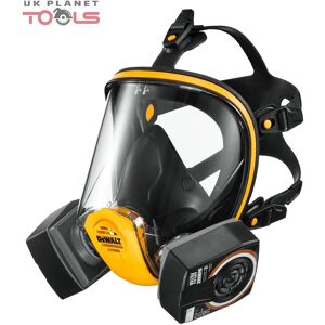 Dewalt Dxir1ffmma2p3 Full Face Mask Respirator With A2p3 Filter Pair - M Size Dewalt Dxir1ffmma2p3 Full Face Mask Respirator With A2p3 Filter Pair - M Size