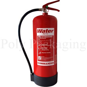 Commander 9 Litre Water Fire Extinguisher - Fire Extinguisher for Warehouse & Industrial Use Commander 9 Litre Water Fire Extinguisher - Fire Extinguisher for Warehouse & Industrial Use