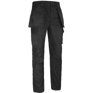 Beeswift Burgos Stretch Ripstop Holster Work Trousers Black 40s Beeswift Burgos Stretch Ripstop Holster Work Trousers Black 40s