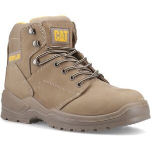 Caterpillar Striver Grey Water Resistant Nubuck Leather Male Boots Safety Caterpillar Striver Grey Water Resistant Nubuck Leather Male Boots Safety