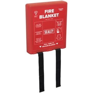 Thatcable Disposable Fire Blanket - 1.1m X 1.1m Size - Supplied In Wall Mounting Case Thatcable Disposable Fire Blanket - 1.1m X 1.1m Size - Supplied In Wall Mounting Case