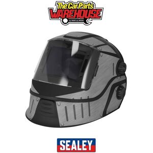 Sealey Pwh603 Auto Darkening Solar Powered True Colour Flip Up Welding Hel Sealey Pwh603 Auto Darkening Solar Powered True Colour Flip Up Welding Hel