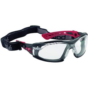 Bollé Rushpfspsi One Size \"Rush+\" Safety Spectacles With Foam Edge And Strap... Bollé Rushpfspsi One Size \"Rush+\" Safety Spectacles With Foam Edge And Strap...