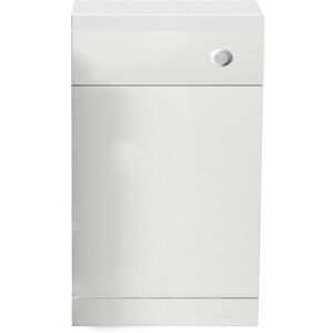 Artis Back To Wall Btw Bathroom Toilet Unit Cloakroom Mdf Cabinet Wc White Gloss 500mm Artis Back To Wall Btw Bathroom Toilet Unit Cloakroom Mdf Cabinet Wc White Gloss 500mm