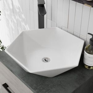 Affine Countertop Basin Gloss White - 480 X 420mm Affine Countertop Basin Gloss White - 480 X 420mm