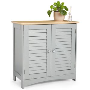 Bathroom Storage Cabinet Grey Bathroom Cupboard With 2 Shelves Vonhaus Bathroom Storage Cabinet Grey Bathroom Cupboard With 2 Shelves Vonhaus