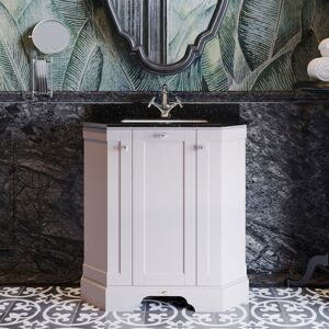 Hudson Reed Old London Freestanding Vanity Unit & 1th Black Marble Top Basin 750mm - Sand Hudson Reed Old London Freestanding Vanity Unit & 1th Black Marble Top Basin 750mm - Sand