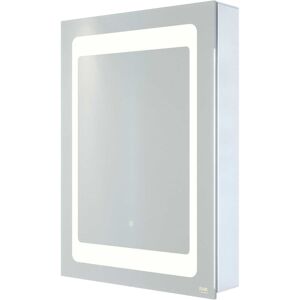 Rak Aphrodite 500x700mm Silvery White Touch Sensor Mirror Cabinet - Bathroom Furniture Rak Aphrodite 500x700mm Silvery White Touch Sensor Mirror Cabinet - Bathroom Furniture