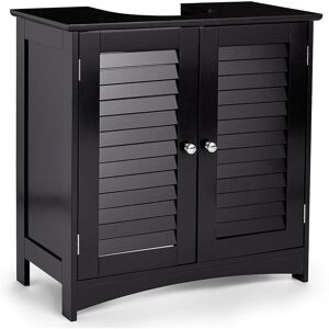 Taylor Black Bathroom Under Sink Cabinet Basin Storage Cupboard Vanity Unit Furniture Taylor Black Bathroom Under Sink Cabinet Basin Storage Cupboard Vanity Unit Furniture