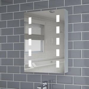 Pebble Grey 500x700 Renee Led Illuminated Bathroom Mirror Cabinet Shaver Socket Demister Pebble Grey 500x700 Renee Led Illuminated Bathroom Mirror Cabinet Shaver Socket Demister