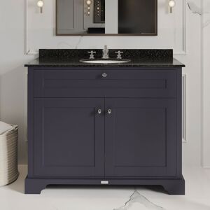 Hudson Reed Old London Vanity Unit 3th Black Basin 1000mm Twilight Blue Hudson Reed Old London Vanity Unit 3th Black Basin 1000mm Twilight Blue
