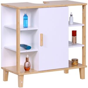 Relaxdays Washbasin Cabinet Bathroom Cabinet Sink Cabinet Under-Sink Unit 6 Shelves Relaxdays Washbasin Cabinet Bathroom Cabinet Sink Cabinet Under-Sink Unit 6 Shelves