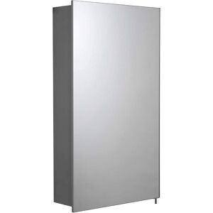 Croydex Maiford Mirrored Door Illuminated Cabinet With Shaver Socket Aluminium Croydex Maiford Mirrored Door Illuminated Cabinet With Shaver Socket Aluminium
