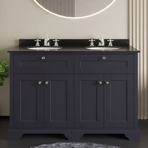 Hudson Reed Old London Floor Standing Vanity 3th Double Basin 1200mm Twilight Blue/black Hudson Reed Old London Floor Standing Vanity 3th Double Basin 1200mm Twilight Blue/black