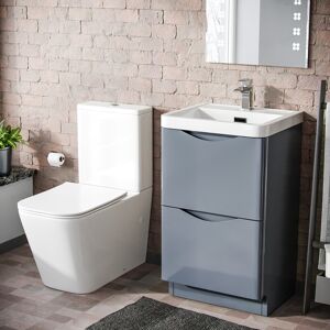 Nes Home Merton Lg Freestanding Vanity Basin Unit Square Rimless Close Coupled Toilet Nes Home Merton Lg Freestanding Vanity Basin Unit Square Rimless Close Coupled Toilet