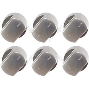 Ufixt New World - Silver - oven control knob Ufixt New World - Silver - oven control knob