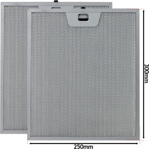 Spares2go Grease Filter For Aeg Electrolux Zanussi Cooker Hood Vent Fan 250mm X 300mm X 2 Spares2go Grease Filter For Aeg Electrolux Zanussi Cooker Hood Vent Fan 250mm X 300mm X 2