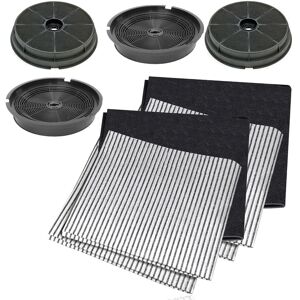 Spares2go Cooker Hood Filter Kit For Cda Vent Extractor Carbon + Grease 10 Piece Set Spares2go Cooker Hood Filter Kit For Cda Vent Extractor Carbon + Grease 10 Piece Set