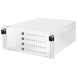 Silverstone 5u 40x 3.5” Hdd Hard Drive Protection & Collection Chassis W/ Window Silverstone 5u 40x 3.5” Hdd Hard Drive Protection & Collection Chassis W/ Window