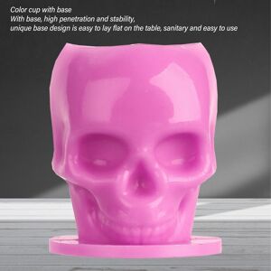 .›600pcs Skull Ink Cups With Base Microblading Pigment Ink Cups Tattoo Accessor .›600pcs Skull Ink Cups With Base Microblading Pigment Ink Cups Tattoo Accessor