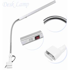 Ultra Slim Led Desk Lamp 360 Degree Rotation Metal Arm Eye Caring Office Tattoo Ultra Slim Led Desk Lamp 360 Degree Rotation Metal Arm Eye Caring Office Tattoo