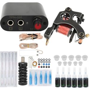 Complete Tattoo Machine Set Tattoo Coil Machine Black Tattoo Power Supply Pr Dts Complete Tattoo Machine Set Tattoo Coil Machine Black Tattoo Power Supply Pr Dts