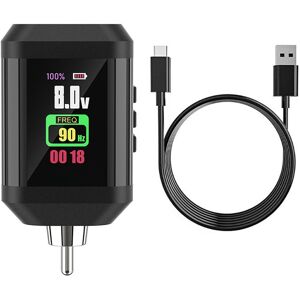 Black Wireless Tattoo Power Supply 2200mah Interface Adjustable Usb Rech New Black Wireless Tattoo Power Supply 2200mah Interface Adjustable Usb Rech New