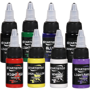 Does Not Apply 8 Colors Tattoo Ink Color Set 1/2oz 15ml/bottle Bright&vibrant Color Ink For Tat Does Not Apply 8 Colors Tattoo Ink Color Set 1/2oz 15ml/bottle Bright&vibrant Color Ink For Tat