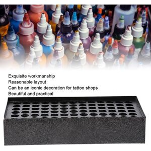 78 Holes Iron Tattoo Pigment Rack Tattoo Ink Display Holders Support Black B Blw 78 Holes Iron Tattoo Pigment Rack Tattoo Ink Display Holders Support Black B Blw