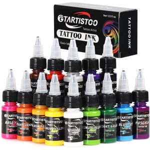 Ink Professional 0.5oz(14 Colors 15ml) Vegan-Friendly Pigment Supplies Ink Ink Professional 0.5oz(14 Colors 15ml) Vegan-Friendly Pigment Supplies Ink