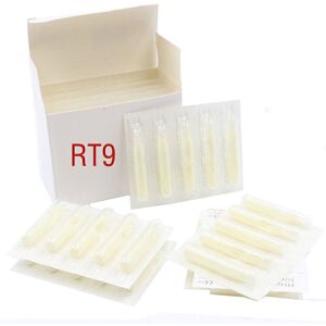 Devils Needle 50 X Rt9 Round 9 Tips Sterile Disposable Tattoo Tube Nozzles Uk Seller R9 Devils Needle 50 X Rt9 Round 9 Tips Sterile Disposable Tattoo Tube Nozzles Uk Seller R9