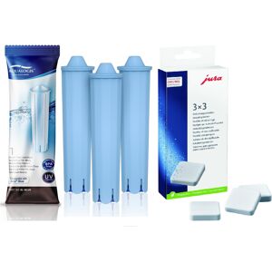 Al-Blue Water Filter 3pk Descaling 9 Tablets For Jura Impresa J9 Ena Al-Blue Water Filter 3pk Descaling 9 Tablets For Jura Impresa J9 Ena