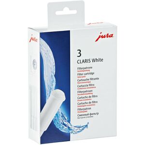 3x Genuine Jura Claris White Coffee Machine Water Filter 68739 / 201801 Oval Fit 3x Genuine Jura Claris White Coffee Machine Water Filter 68739 / 201801 Oval Fit