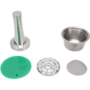 Coffee Capsule Reusable Stainless Steel Coffee Pod With Coffee Tamper Spoon Kit Coffee Capsule Reusable Stainless Steel Coffee Pod With Coffee Tamper Spoon Kit