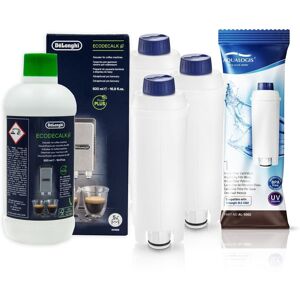 Aqualogis 3 Water Filter Al-S002 For Delonghi Dls C002 Eco Decalk Descaler Dlsc500 Set Aqualogis 3 Water Filter Al-S002 For Delonghi Dls C002 Eco Decalk Descaler Dlsc500 Set
