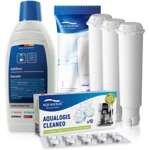 Bosch Descaler 311968 500ml, 3x Water Filter, Cleaning Degreasing Tablets Bosch Descaler 311968 500ml, 3x Water Filter, Cleaning Degreasing Tablets