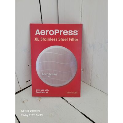 AeroPress XL Stainless Steel Reusable Coffee Filter - Coffee Type AeroPress XL Stainless Steel Reusable Coffee Filter - Coffee Type
