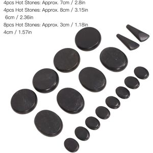 18pcs Heated Rocks Massage Stones Muscle Relax Therapy Basalt Hot Stone With Tou 18pcs Heated Rocks Massage Stones Muscle Relax Therapy Basalt Hot Stone With Tou