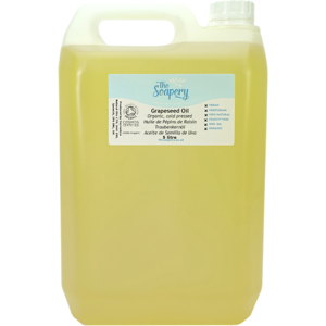 The Soapery Grapeseed Oil 5 Litre – Organic, Cold Pressed 100% Pure And Certified The Soapery Grapeseed Oil 5 Litre – Organic, Cold Pressed 100% Pure And Certified