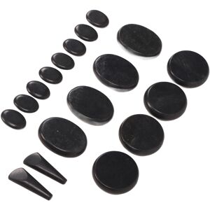 18pcs Heated Rocks Massage Stones Muscle Relax Therapy Basalt Hot Stone With 18pcs Heated Rocks Massage Stones Muscle Relax Therapy Basalt Hot Stone With