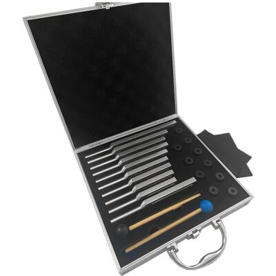 Care+ 10 Pcs Tuning Fork Set , Tuning Forks For Healing Chakra Sound Therapy Keep6273 Care+ 10 Pcs Tuning Fork Set , Tuning Forks For Healing Chakra Sound Therapy Keep6273