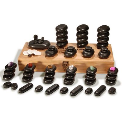 Master Massage Deluxe Professional Massage Stone Set, 70-Count Master Massage Deluxe Professional Massage Stone Set, 70-Count