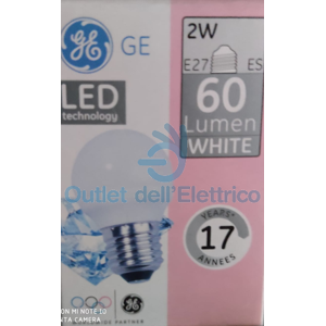 Ge Lighting Srl General Lighting 78764 Led Decor 2w E27-Es 2900k 230v Non-Dimmable Ge Lighting Srl General Lighting 78764 Led Decor 2w E27-Es 2900k 230v Non-Dimmable