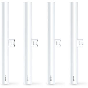 4 X Philips Led 35w S14d Architectural Tubular Tube Light Bulbs 250lm Warm White 4 X Philips Led 35w S14d Architectural Tubular Tube Light Bulbs 250lm Warm White