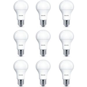 9x Philips Led Frosted E27 75w Warm White Edison Screw Light Bulbs Lamp 1055lm 9x Philips Led Frosted E27 75w Warm White Edison Screw Light Bulbs Lamp 1055lm